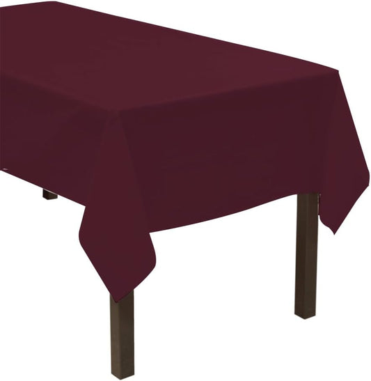 Burgundy Paper Table cover Pack of 25