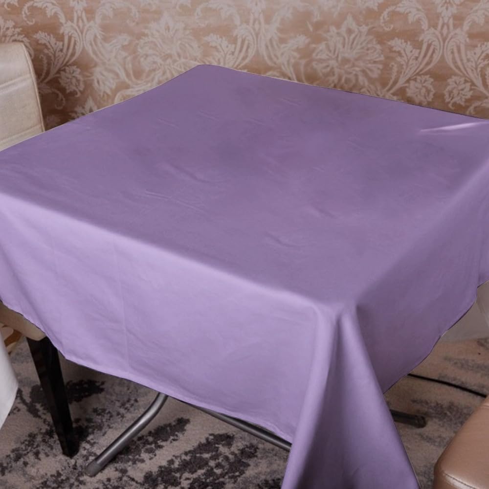 Lilac Paper Table cover Pack of 25