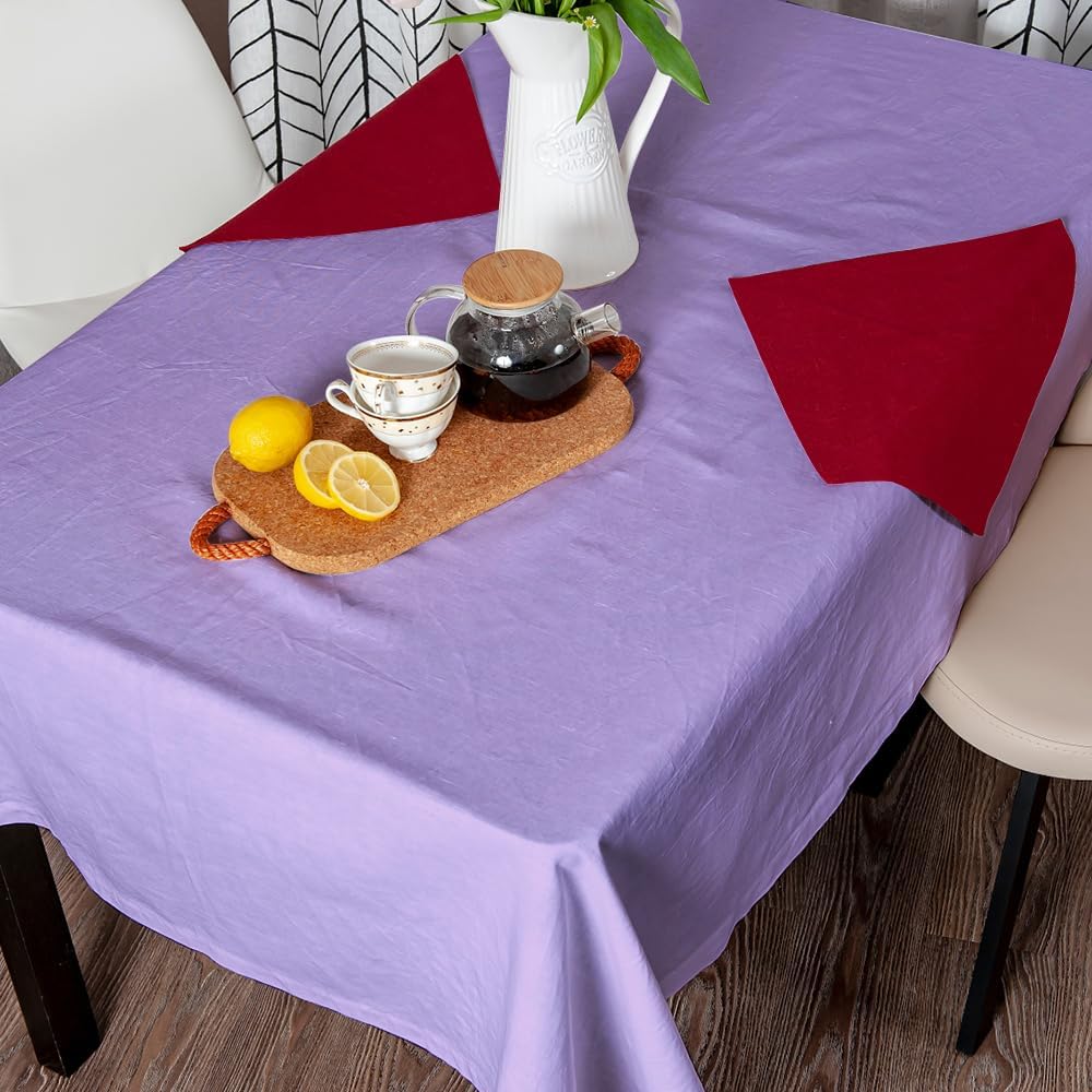 Lilac Paper Table cover Pack of 25