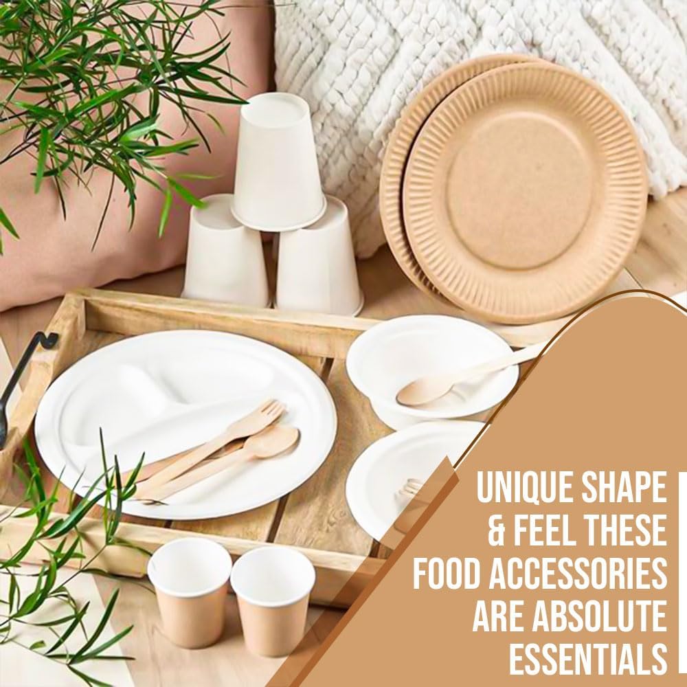 Biodegradable Disposable Wooden Cutlery Set